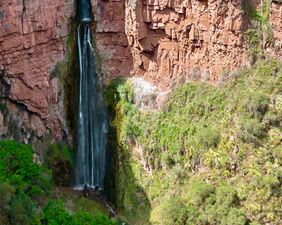Panoramic image of Perolniyoc located on top of a mountain
