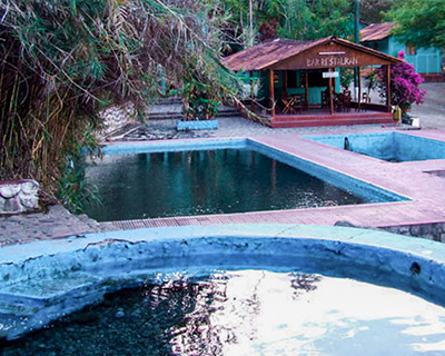 Hot springs pools in Conoc