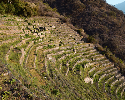 Platforms in the Archaeological site of Choquequirao