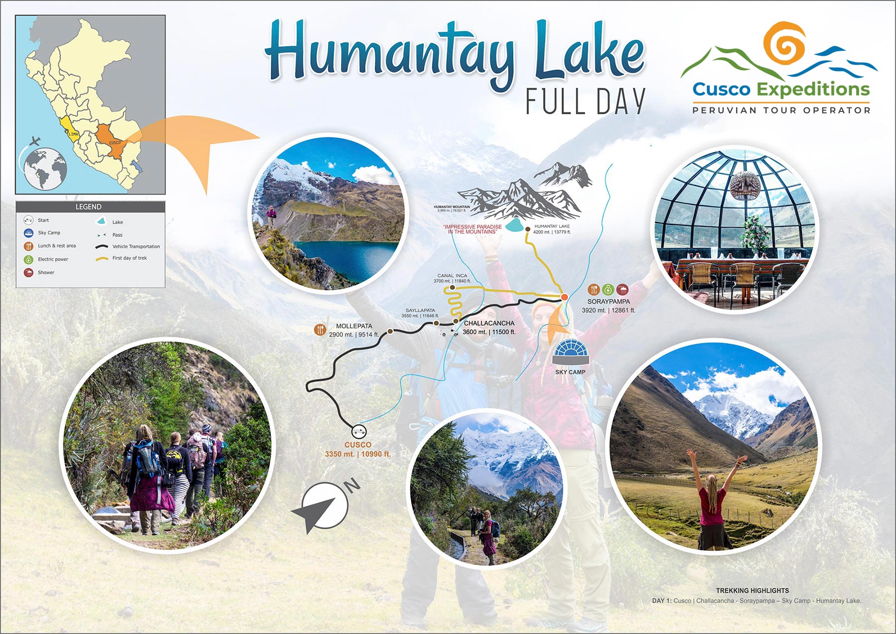Map Humantay Lake