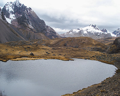 Lake near Ausangate Mountain